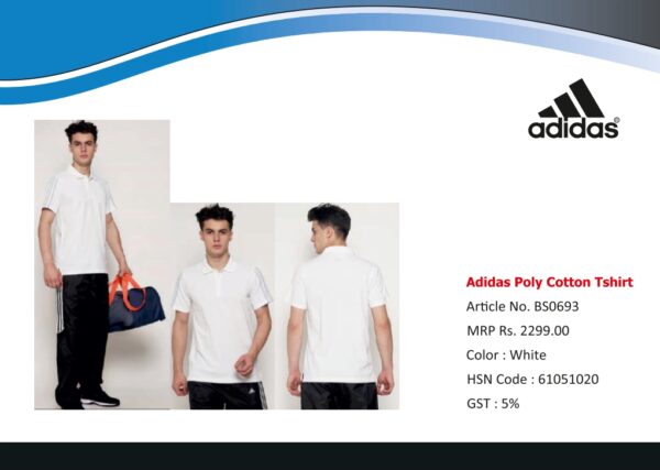 Adidas- Poly Cotton TShirt