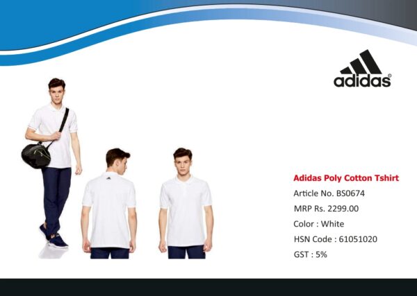 Adidas- Poly Cotton TShirt