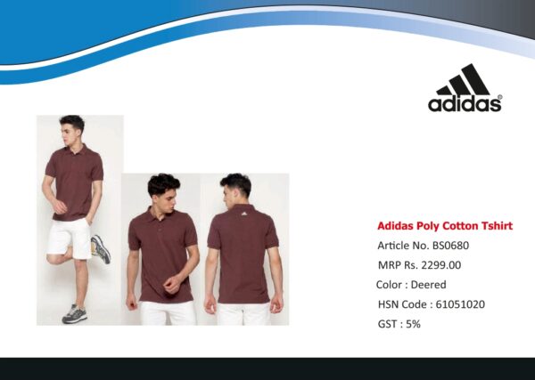 Adidas- Poly Cotton TShirt
