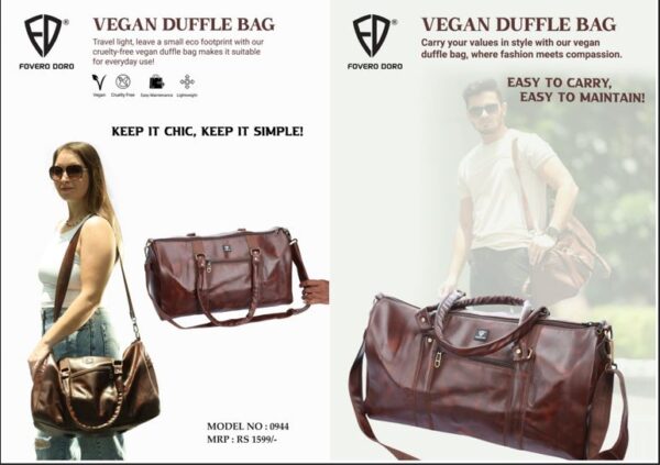 Vegan Duffle Bag