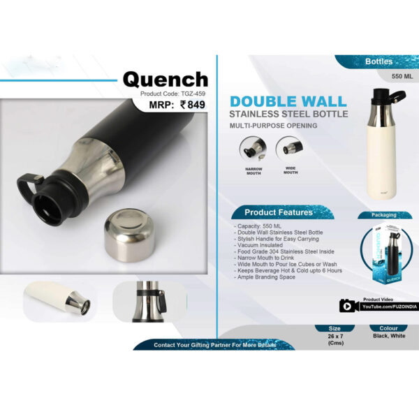 Double Wall Stainless Steel Bottle