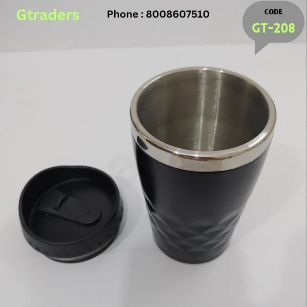 GR- Round Stainless Steel Insulated Coffee mug