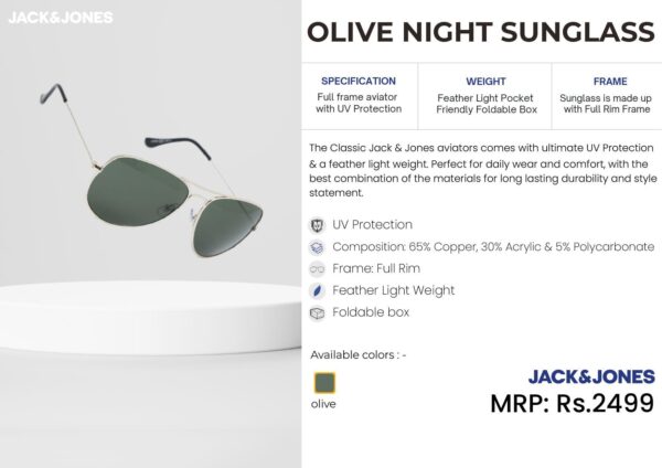 Olive Night Sunglass
