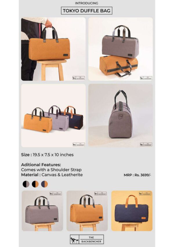 Tokyo Duffle Bag