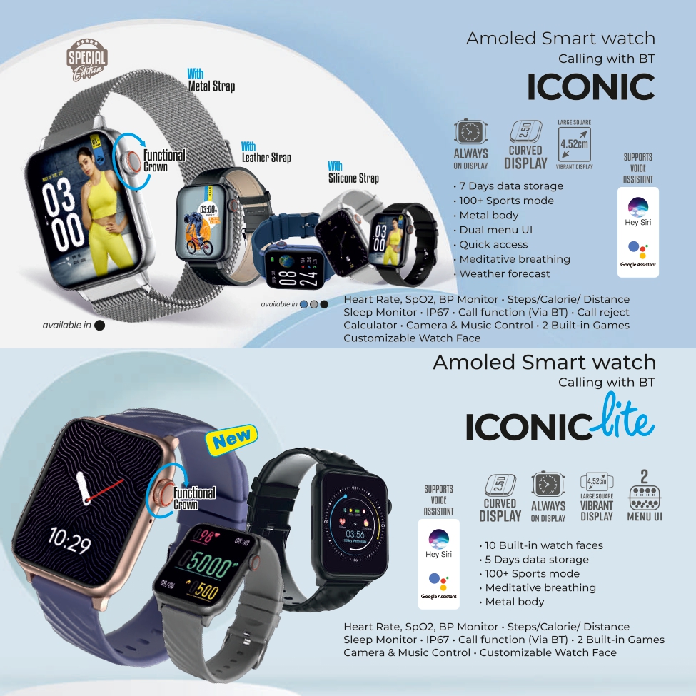 Zebronics Amoled Smart Watch