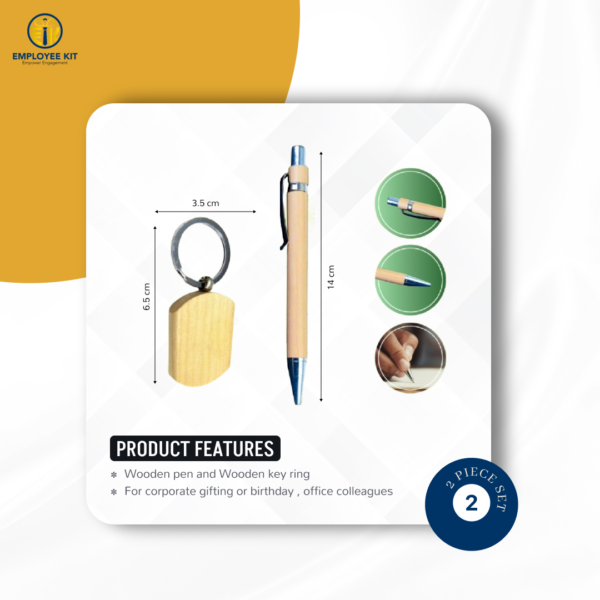 2 Piece Gift Set ( Pen + Keychain ) H234 - Image 2