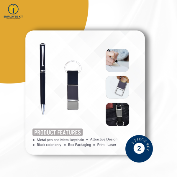 2 Piece Gift Set ( Pen + Keychain ) K123