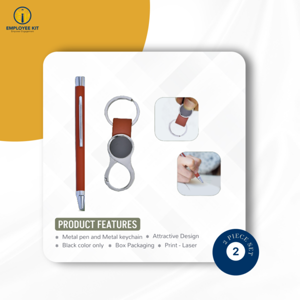 2 Piece Gift Set ( Pen + Keychain) C789 - Image 2