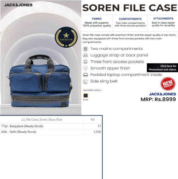 Jack&Jones- Soren File Case bag