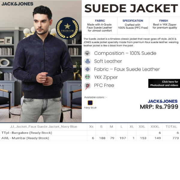 Jack&Jones - Suede Jacket
