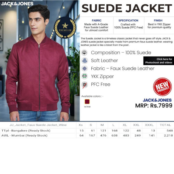 Jack&Jones - Suede Jacket
