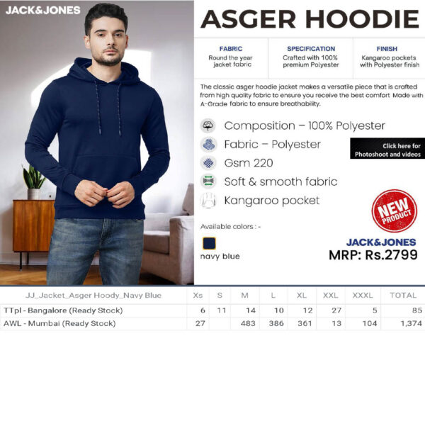 Jack&Jones - Asger hoodie