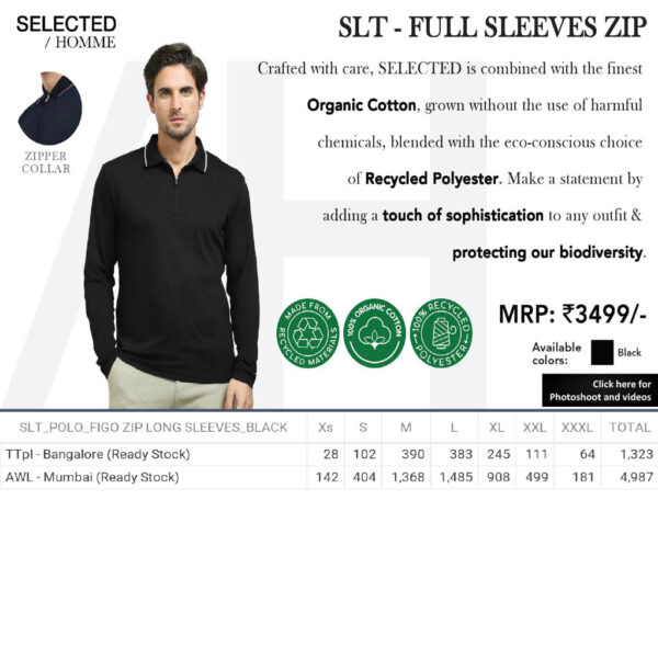Jack&Jones- Figo Zip Style T-Shirt