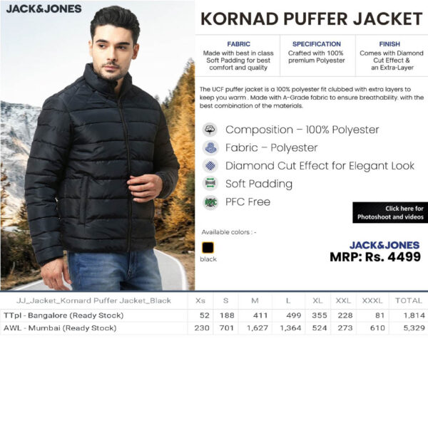 Jack&Jones - Kornad Puffer Jacket