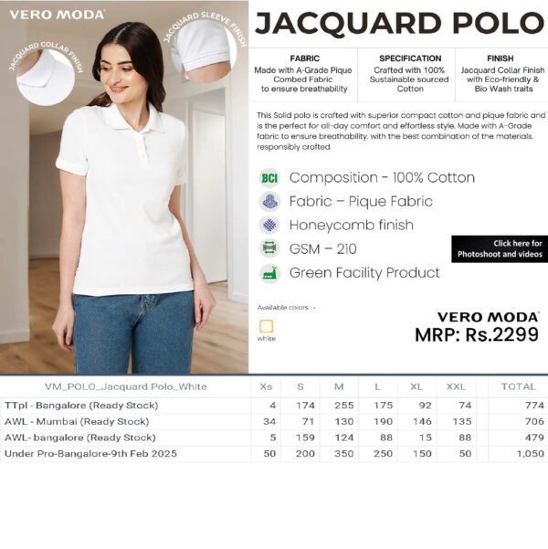 Jack&Jones- Jacquard Polo T-Shirt