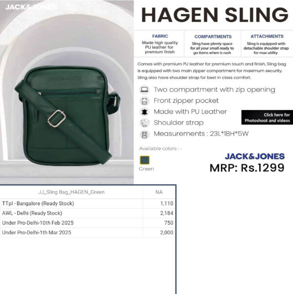 Jack&Jones- Hagen Sling Bag