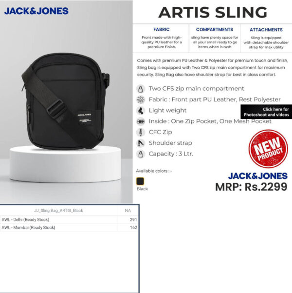 Jack&Jones- Artis Sling Bag