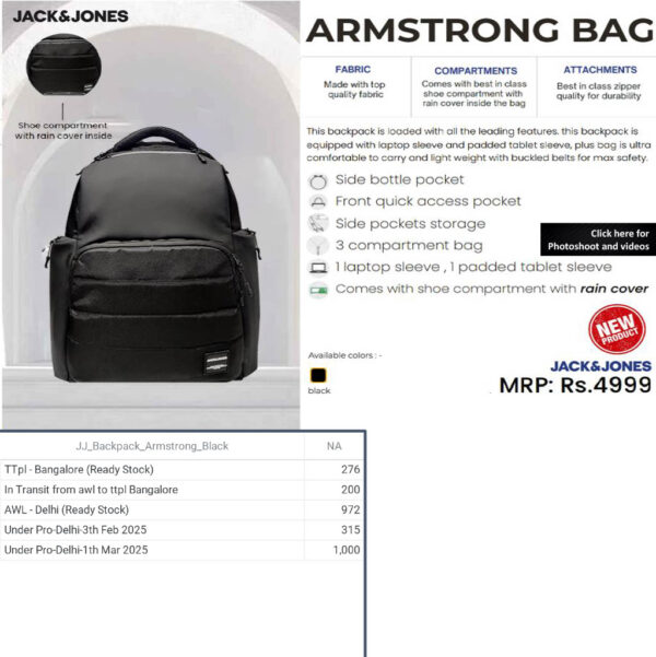 Jack&Jones-  Armstrong Bag