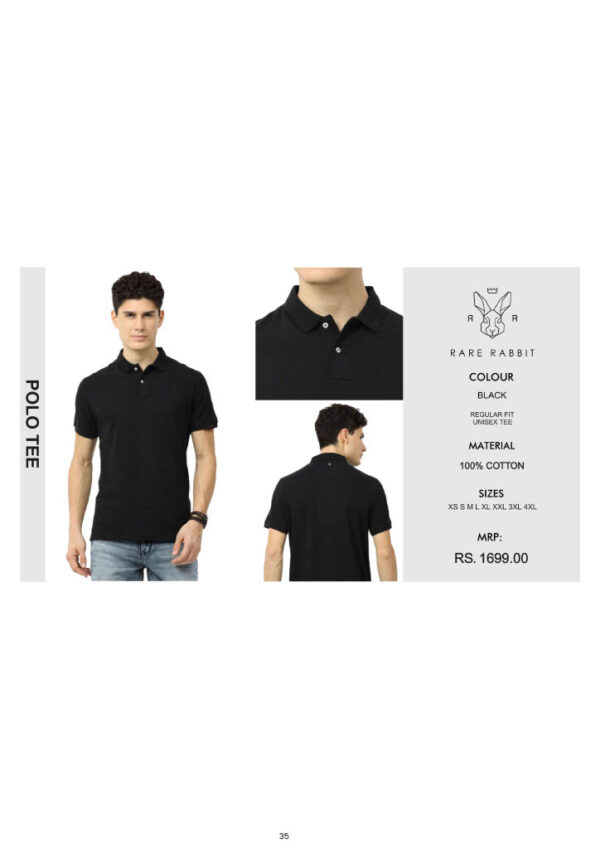 Rare Rabbit- Polo Tee With Tipping T-Shirt