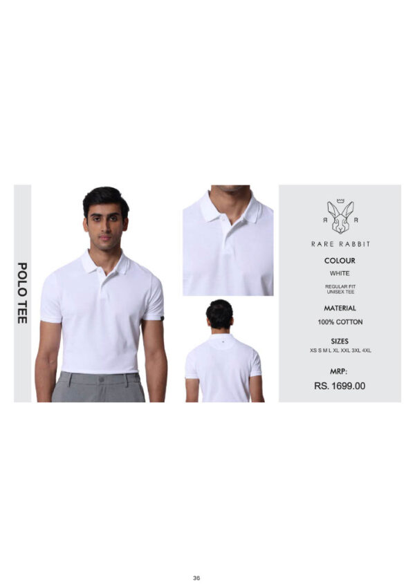Rare Rabbit- Polo Tee With Tipping T-Shirt