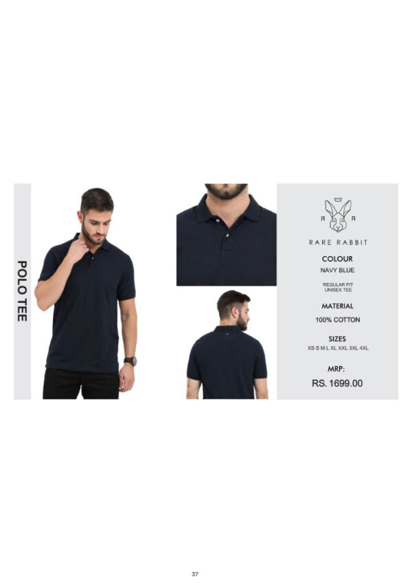 Rare Rabbit- Polo Tee With Tipping T-Shirt