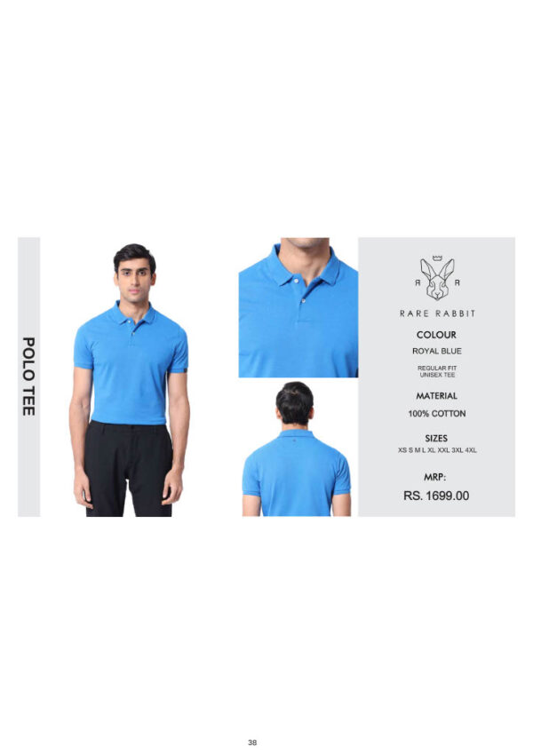 Rare Rabbit- Polo Tee With Tipping T-Shirt