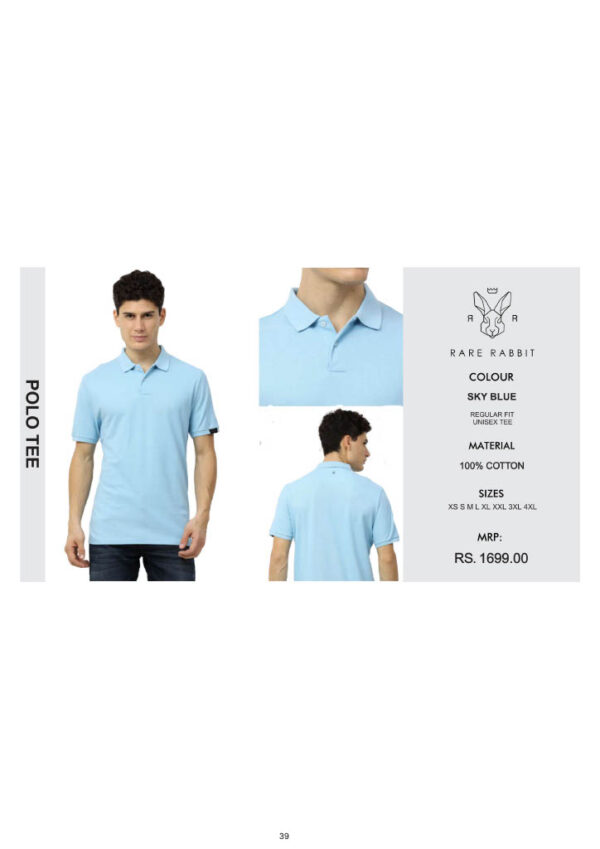 Rare Rabbit- Polo Tee With Tipping T-Shirt