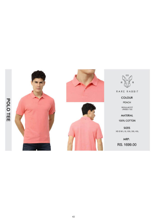 Rare Rabbit- Polo Tee With Tipping T-Shirt