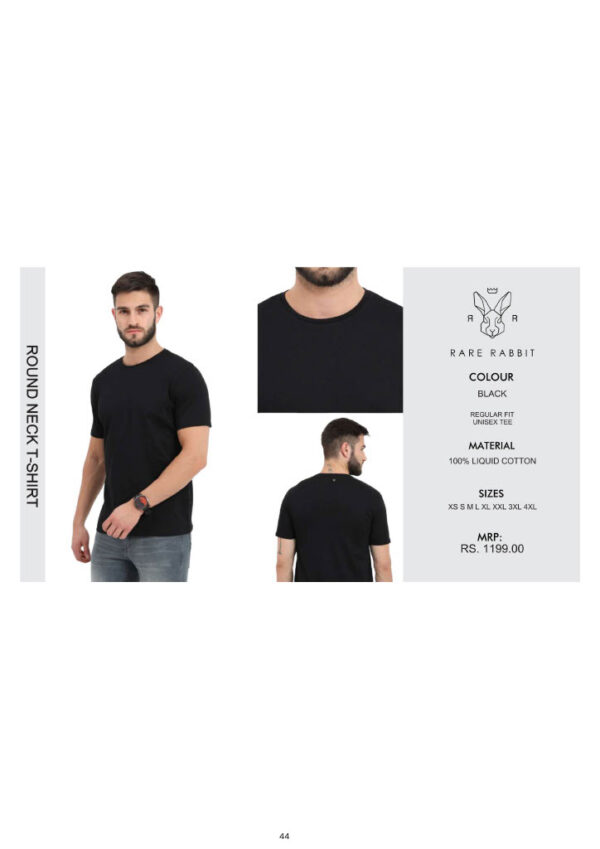 Rare Rabbit- Round Neck T-Shirt