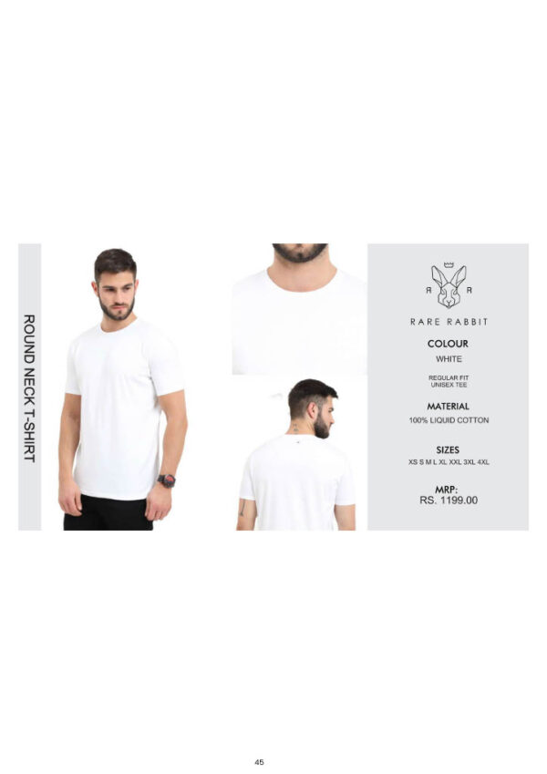 Rare Rabbit- Round Neck T-Shirt