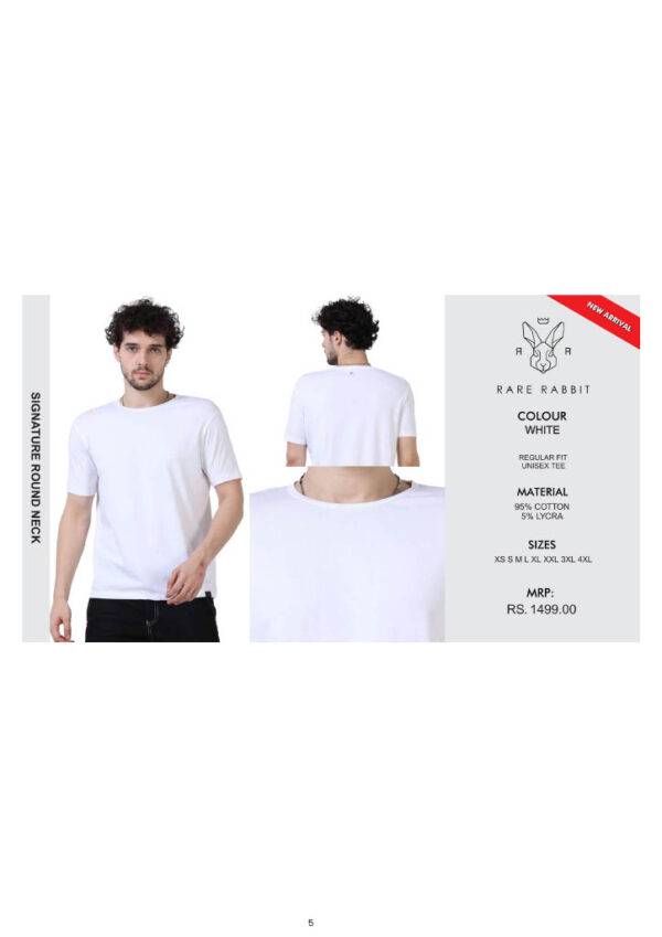 Rare Rabbit-Round Neck T-Shirt