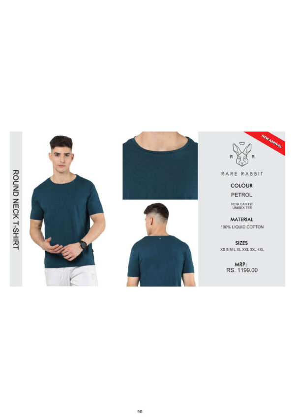 Rare Rabbit- Round Neck T-Shirt