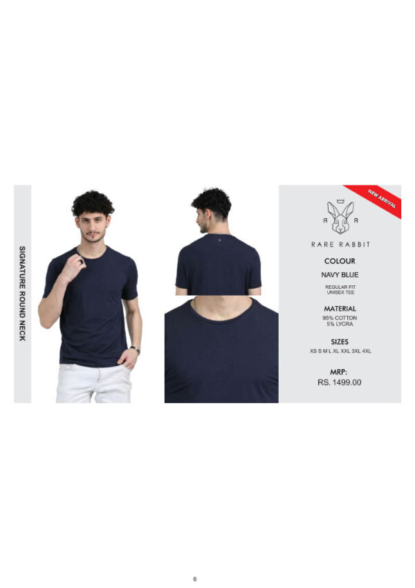 Rare Rabbit-Round Neck T-Shirt