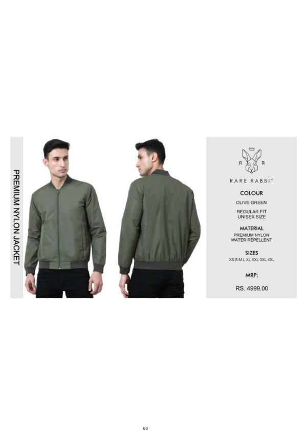 Rare Rabbit- Premium Nylon Jacket