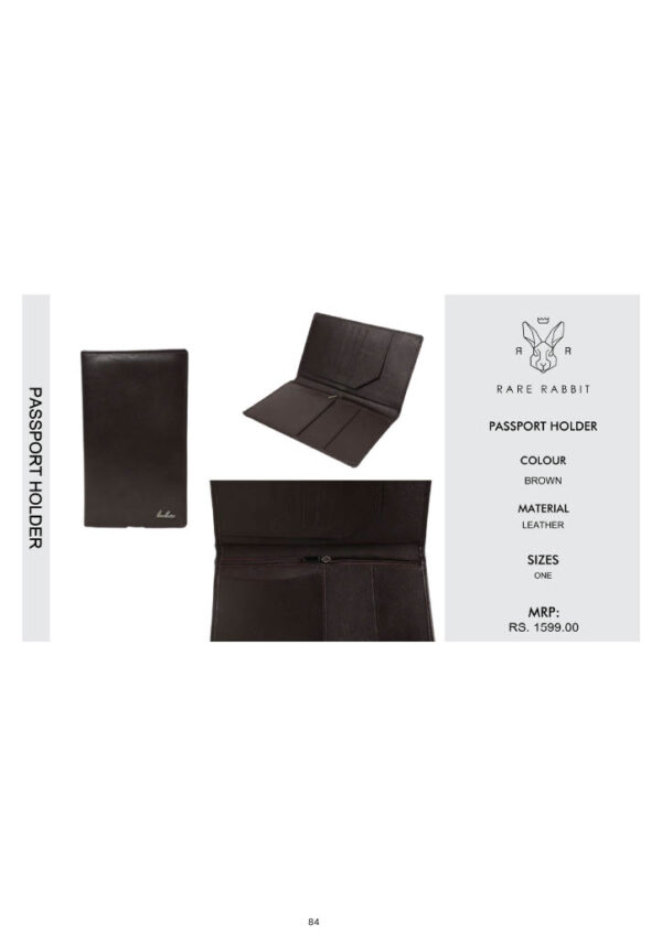 Rare Rabbit-Passport Holder