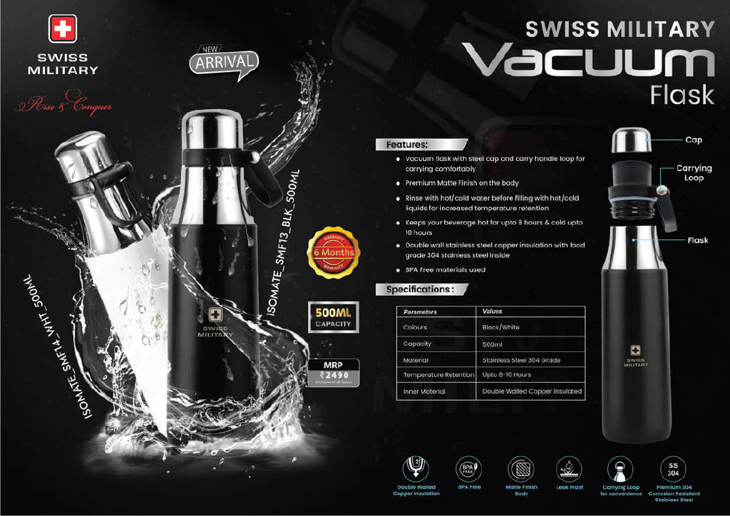 Swiss Military -Flask