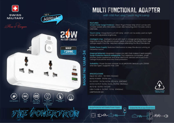 Swiss Military -Multi Functional Adapter