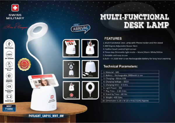 Swiss Military -Desk Lamp