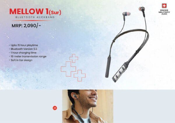 Swiss Military -Bluetooth Neckband
