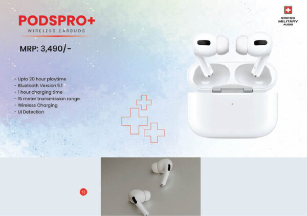 Swiss Military -Wireless Earbuds
