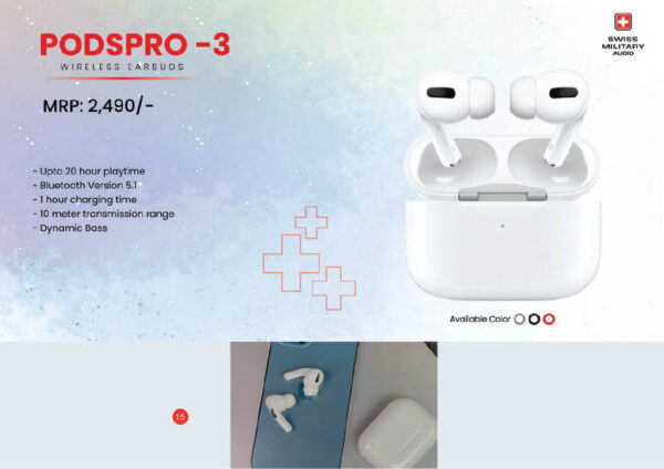 Swiss Military -Wireless Earbuds
