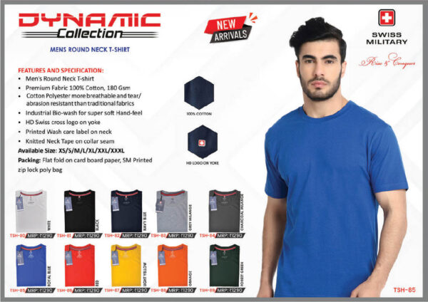 Swiss Military -Round Neck T-Shirt