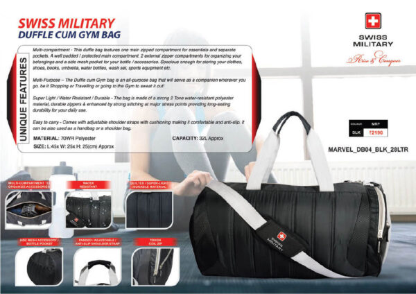 Swiss Military -Gym bag