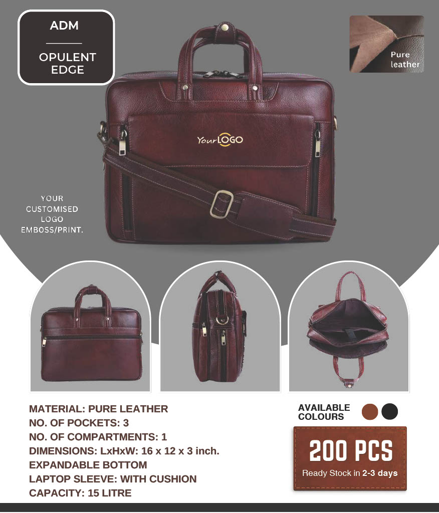 Adamson -Pure Leather Bag