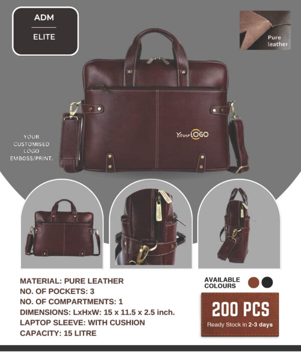 Adamson -Pure Leather Bag