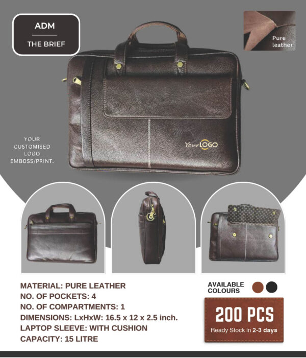 Adamson -Pure Leather Bag