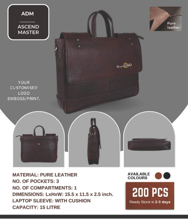 Adamson -Pure Leather Bag