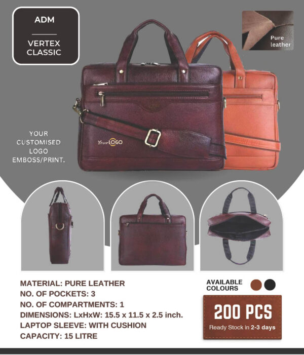 Adamson -Pure Leather Bag