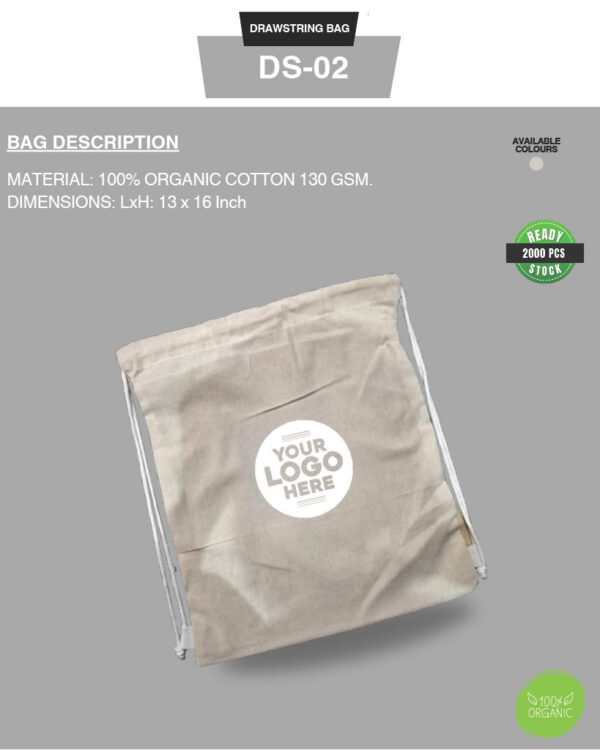 Adamson -Draw String Bag