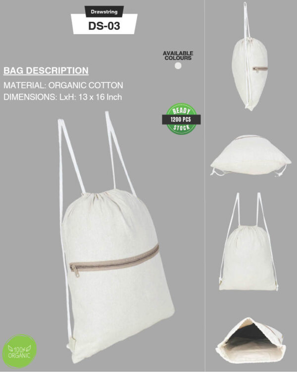 Adamson -Draw String Bag